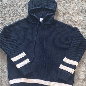 Blue Knitted Sweater